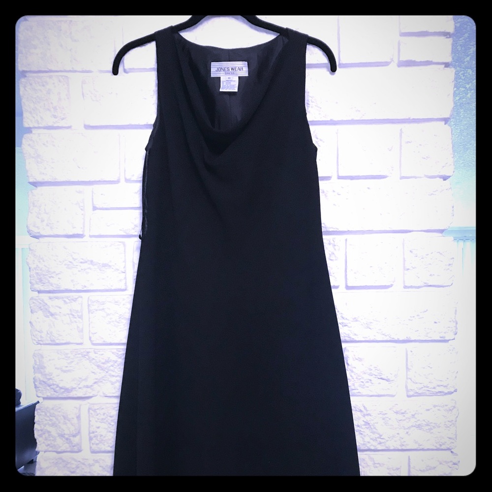 Vintage jones wear midi formal dress